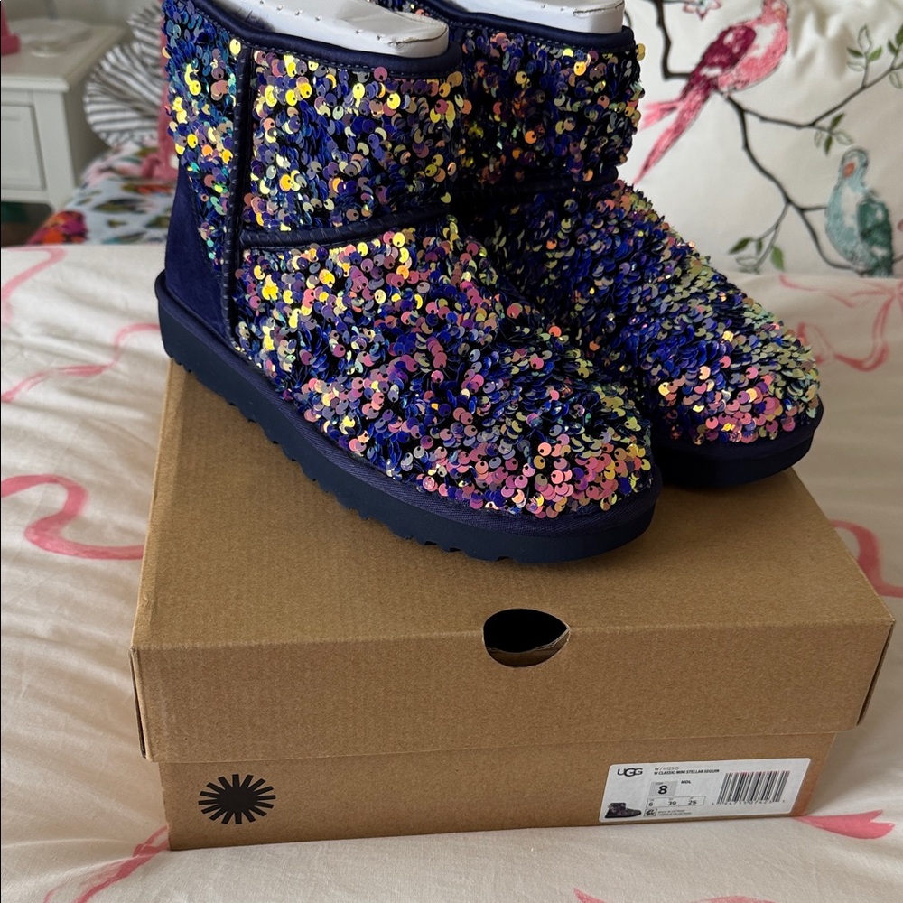 Ugg Women’s Classic Mini Stellar Sequin